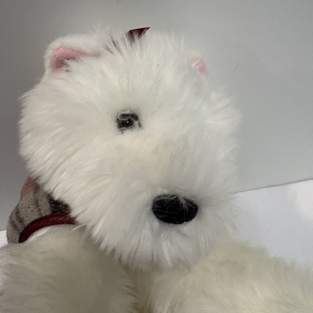 Victoria Secret Gund Plush Plaid Puppy Dog Lola‎ Rare Limited Edition 2001 Y2K - Picture 3 of 11